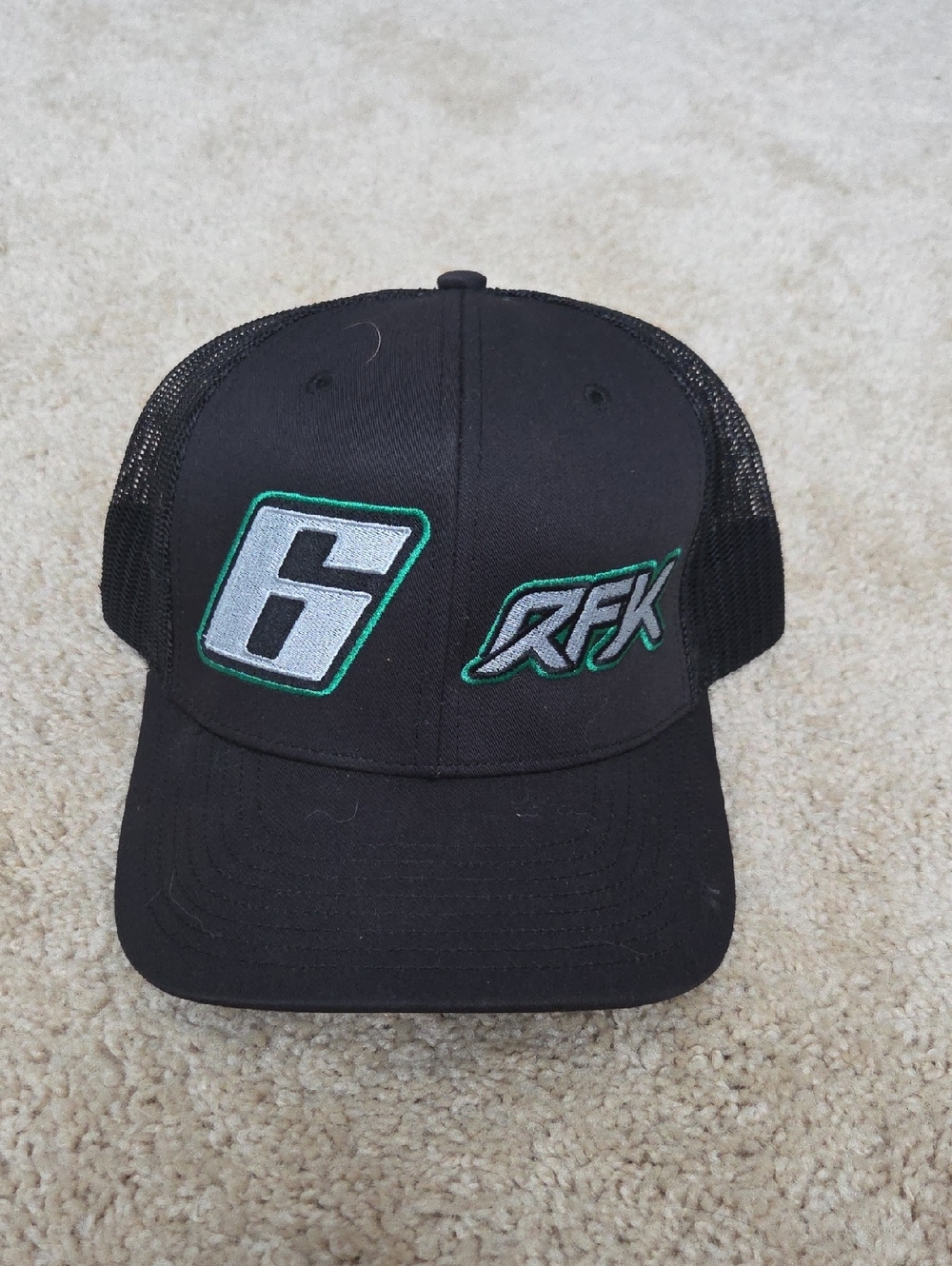 NASCAR Brad Keselowski RFK Black Trucker Hat